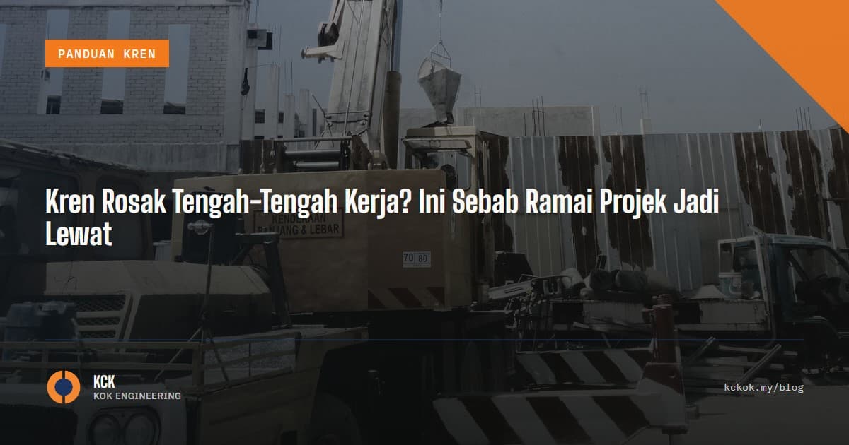 Kren Rosak Tengah-Tengah Kerja? Ini Sebab Ramai Projek Jadi Lewat